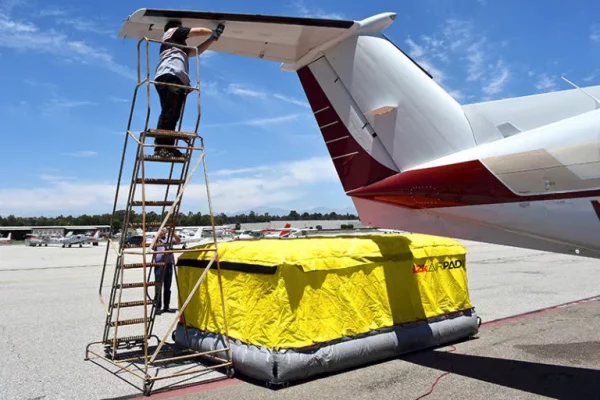 i2k airpad - custom inflatable airplane mechanic on ladder above 768x512-1